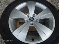 Лети джанти 17ки 5х112 Skoda + всесезонни гуми 215/55/17 Hankook, снимка 4