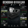 Тактически бързомерец мерник прицел с 4 фигури бързомер за въздушна пушка пистолет лов еърсофт, снимка 2