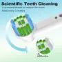 Нови Резервни глави за Oral-B 16 броя, меки Dupont влакна, цветни пръстени за четка за зъби, снимка 6