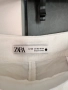 Дамски бели къси панталонки, Zara, XS размер, снимка 2