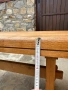 Масивна дъбова маса – 230 см, плот 6 см, снимка 7
