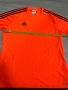 Оригинална спортна тениска Adidas Climalite – Размер M – Неоново оранжев, снимка 5