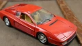 Голяма червена кола Ferrari Testarossa Hotwheels 1:18, снимка 3