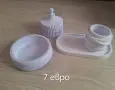 Комплекти съдове за свещи от гипсокерамика , снимка 10