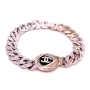 Златна дамска гривна Chanel 22,59гр. 17,0см. 14кр. проба:585 модел:39504-6, снимка 2