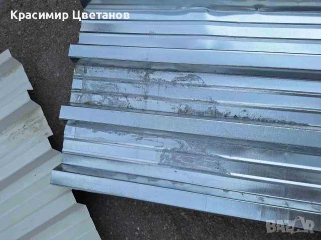 Преоценена покривна поцинкована ламарина ЛТ40, снимка 6 - Строителни материали - 55513851