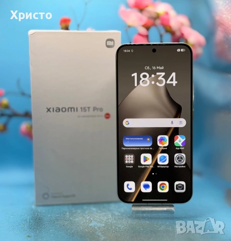 ГАРАНЦИОНЕН!!! Xiaomi 15T Pro, 12GB RAM, 512GB, 5G, Grey  , снимка 2 - Xiaomi - 54612798