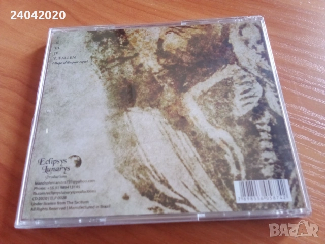 NEW! The Taciturn – The Ultimate Sickness Funeral Doom Metal from Brazil, снимка 2 - CD дискове - 54135533