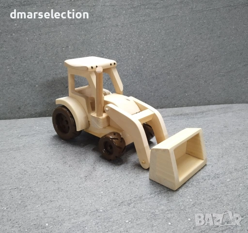 Декоративен дървен багер-челен товарач DMAR 162M2