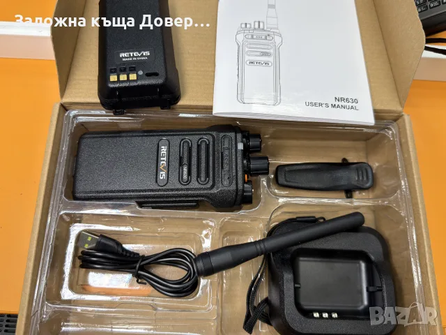 RETEVIS NR 630 radio station радиостанция walkie talsie уоки токи 