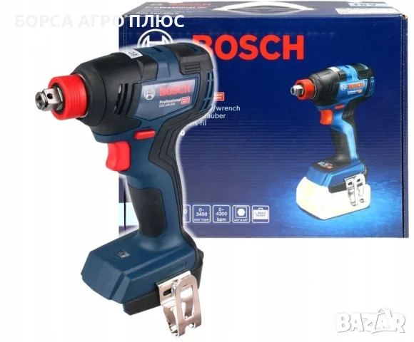 Bosch GDX 18V-200 SOLO 200Nm Ударен гайковерт Винтоверт Professional Нов, снимка 2 - Винтоверти - 55579002