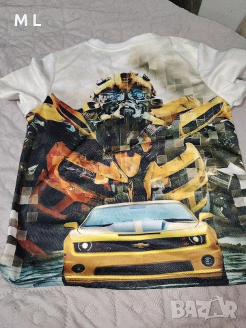 Детска тениска Бъмбълби, снимка 2 - Детски комплекти - 54084241