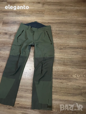 Висок клас мъжки панталони Norrona Dovre Pro Shell Gore-Tex 30.000мм Hunting Green Pants , 52/L разм, снимка 2 - Спортни дрехи, екипи - 54632870