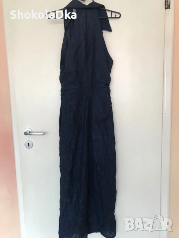 Нова рокля Zara 100 % лен размер S, снимка 8 - Рокли - 54355165