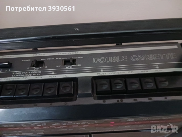 Радиокасетофон hitachi TRK-W27E, снимка 5 - Радиокасетофони, транзистори - 54389645