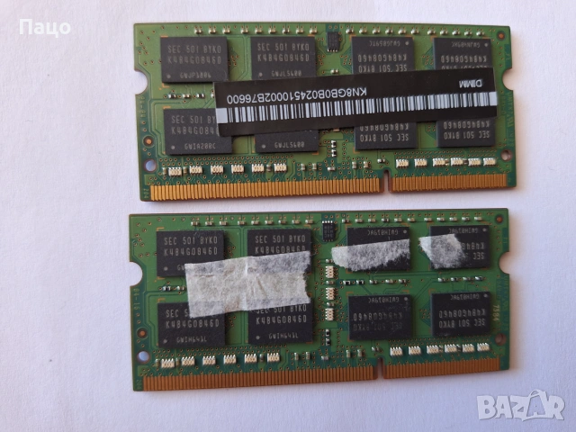 SAMSUNG Memory 16GB/16  две/ 2Rx8 PC3L-12800S-11-13-F3 RAM, снимка 6 - Части за лаптопи - 54985315