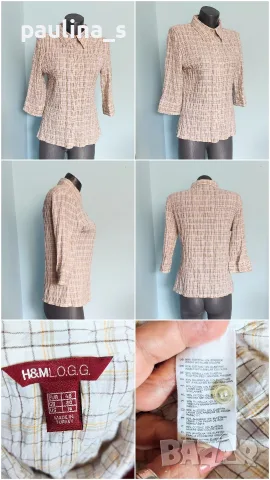 Четири различни броя / Маркова дамска риза "H&M" / LOGG и "miss Etam" , снимка 2 - Ризи - 55337400