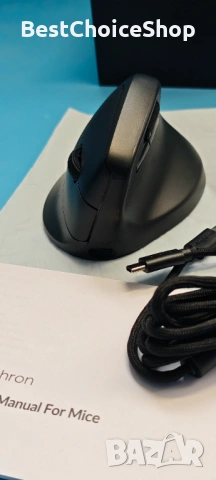 Ергономична мишка Keychron M5 Wireless 8K, снимка 7 - Клавиатури и мишки - 54384083