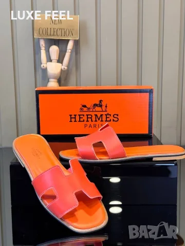 Hermes 🤍Дамски Чехли 
