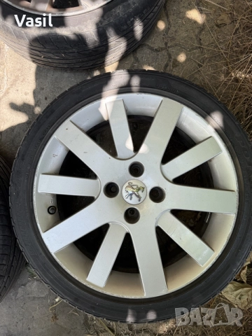 Джанти Пежо 207 GTi, 4x108 17”, Hockenheim, снимка 2 - Гуми и джанти - 55347161