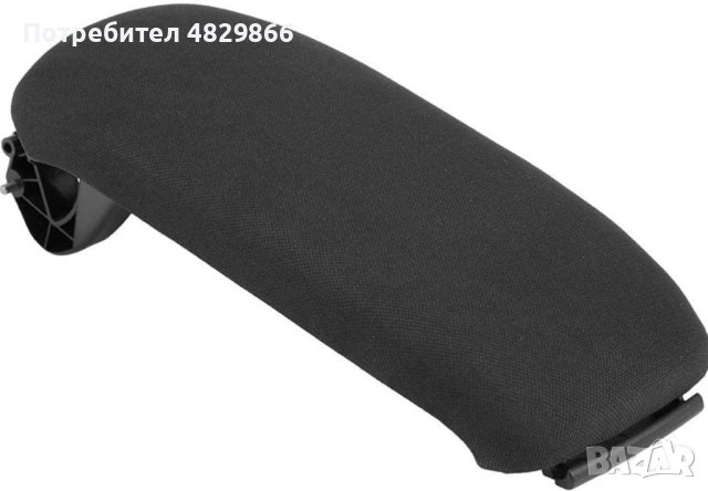Капак за Подлакътник Audi A3 8P 2004-2012, Черен, Плат,, снимка 4 - Части - 54619278