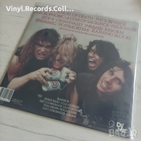 Slayer, снимка 2 - Грамофонни плочи - 54580983