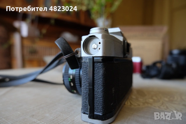 Canon FT QL & Canon FD 50mm F1.8 Lens. Canon FD Mount, снимка 4 - Фотоапарати - 54552274