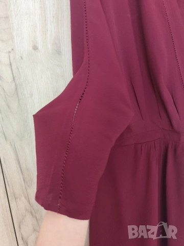 Maison Scotch рокля цвят бордо М размер , снимка 2 - Рокли - 54627077