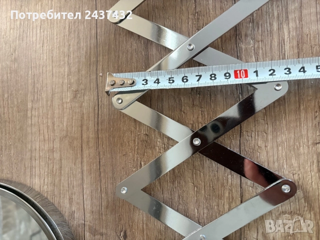 Козметично огледало с разтегателна рамка, снимка 4 - Други - 55003342