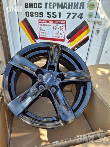 Джанти Rial 15 цола , 5х100 , 6j , et38 Vw Toyota Audi Skoda Subaru, снимка 6 - Гуми и джанти - 54511029
