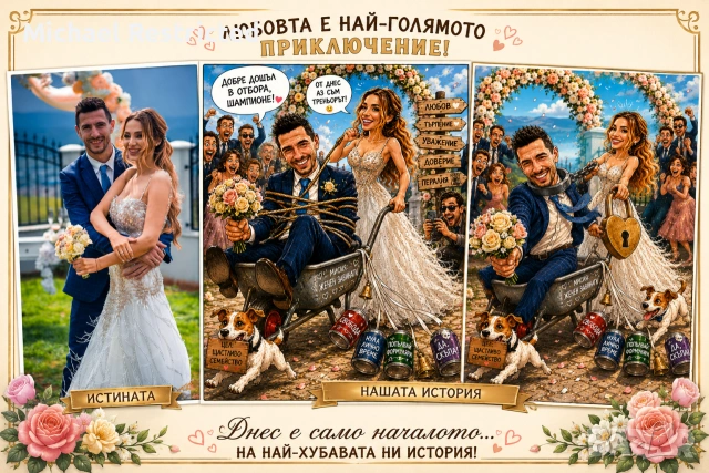 Персонализирани дигитални карикатури, шаржове и колажи по снимка, снимка 2 - Други - 55069182