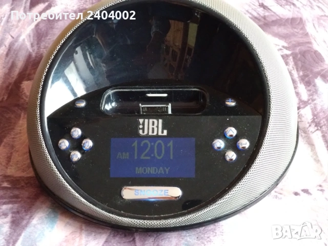 Док станция JBL on time micro-радио,часовник,аларми