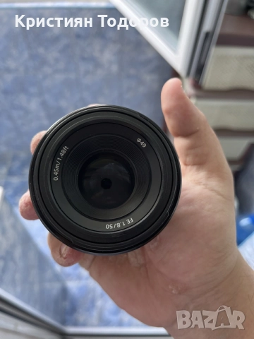 обектив Sony FE 50mm f/1.8, снимка 4 - Обективи и филтри - 55290013