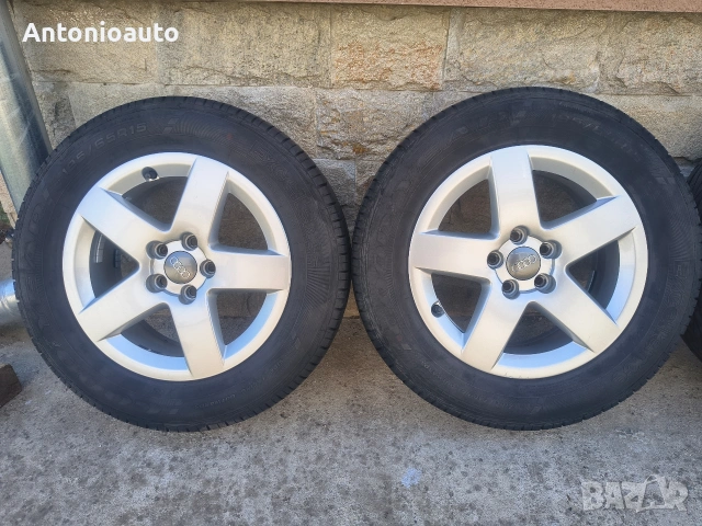 5х100 - 15 цола 5x100 Audi A3 5 x 100 Ауди А3, снимка 4 - Гуми и джанти - 54688696