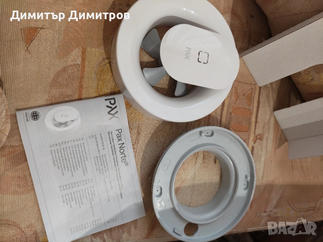 Pax Norte бял вентилатор , снимка 2 - Вентилатори - 54056602