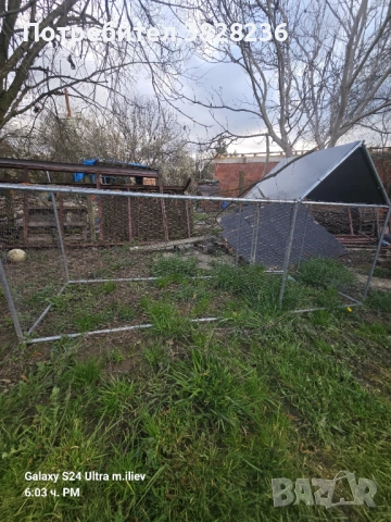 Метален кокошарник с мрежа 