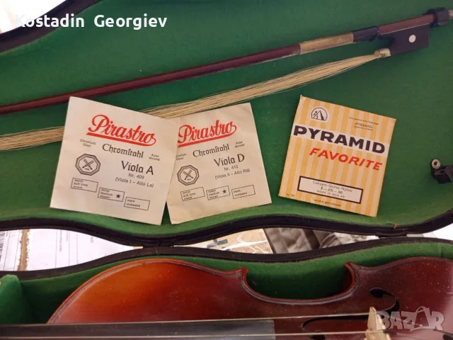 Цигулка Antonius Stradivarius 1716г., снимка 8 - Струнни инструменти - 55603876