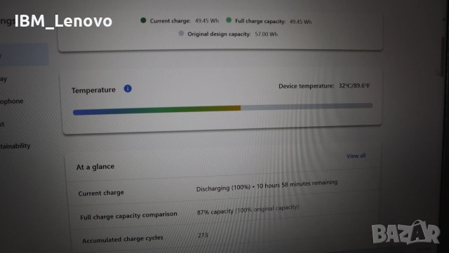Lenovo ThinkPad T14s Gen 2 FHD IPS Touchscreen / i5 1135G7/ SSD 512GB/16GB, снимка 6 - Лаптопи за работа - 55075289