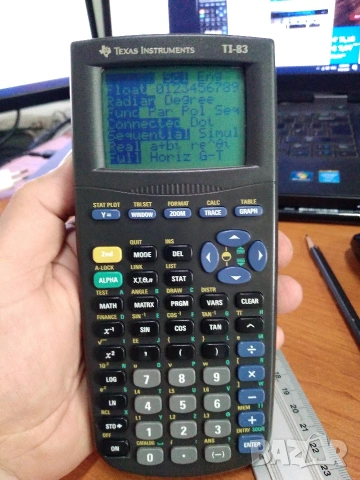 Графичен калкулатор Texas Instruments TI-83, снимка 6 - Друга електроника - 55045147