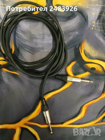 Инструментален кабел Rock Cable -  6.3 мм.  