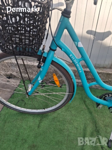 Дамски алуминиев велосипед 28 цола , снимка 3 - Велосипеди - 54195635