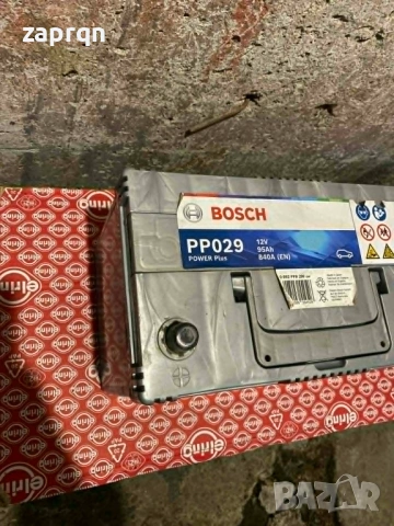 Aкумулатор Bosch/Бош PP029 95 амп/ч L+ Азиатка с гаранция, снимка 2 - Аксесоари и консумативи - 54361086
