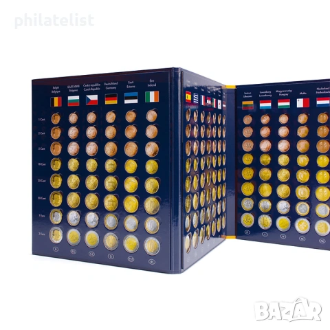 Албум за монети PRESSO Euro Coin Collection, за 26 пълни сета евромонети, снимка 5 - Нумизматика и бонистика - 54442541