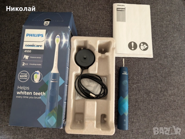Електрическа звукова четка за зъби Philips Sonicare 4100