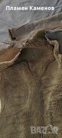 Подплата от естествена кожа , снимка 2 - Якета - 54330303