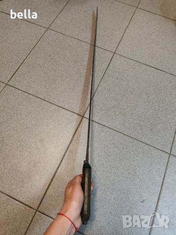 Автентична френска пехотна офицерска сабя, модел 1795 г., снимка 10 - Антикварни и старинни предмети - 54113412