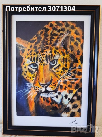 ЛЕОПАРД 1, снимка 3 - Картини - 54013325