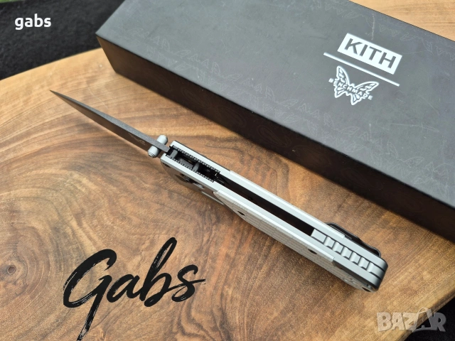 Сгъваем нож Benchmade Kiht Bugout 535-09,NEW 2025, снимка 12 - Ножове - 54485573