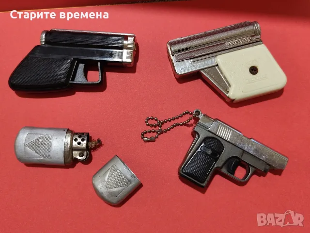 ЛОТ ОТ 3 БРОЯ ЗАПАЛКИ ТИП „ПИСТОЛЕТ“ + ПОДАРЪК, снимка 4 - Запалки - 55403464