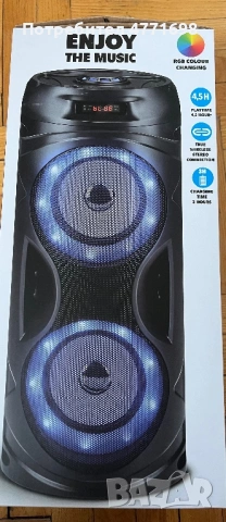 Безжична преносима колонка PORTABLE WIRELESS SPEAKER 